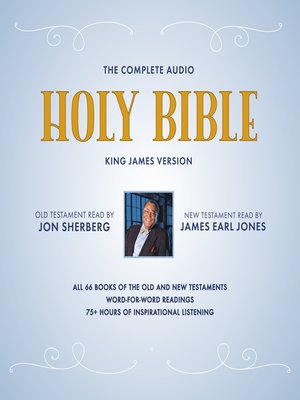 cover image of The Complete Audio Holy Bible, King James Version